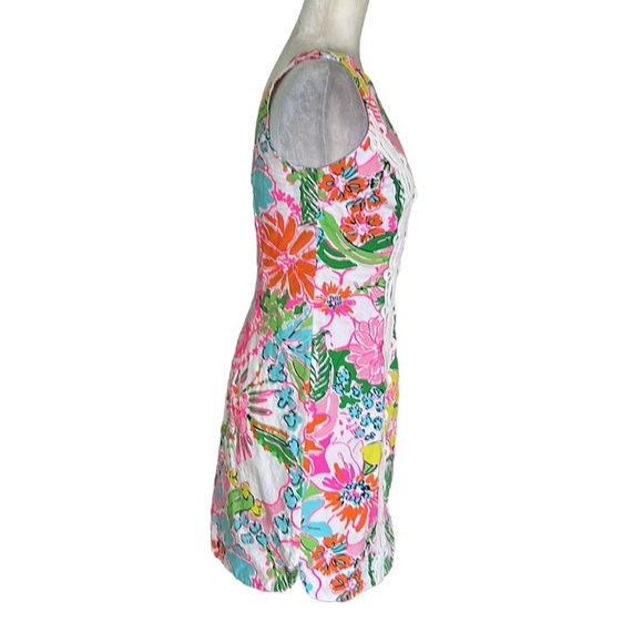 Lilly Pulitzer x Target Nosey Posey Floral Pastel Sleeveless Mini Dress - 4 - Picture 8 of 16